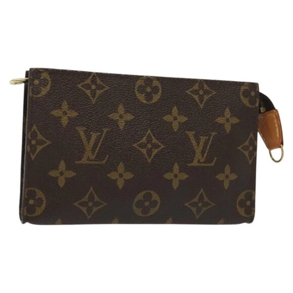 LOUIS VUITTON Monogram Bucket PM Accessory Pouch LV Auth 139628 - Picture 1 of 16